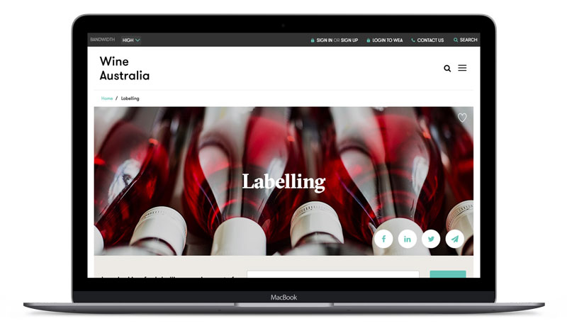 Wine Australia – Label Integrity Program